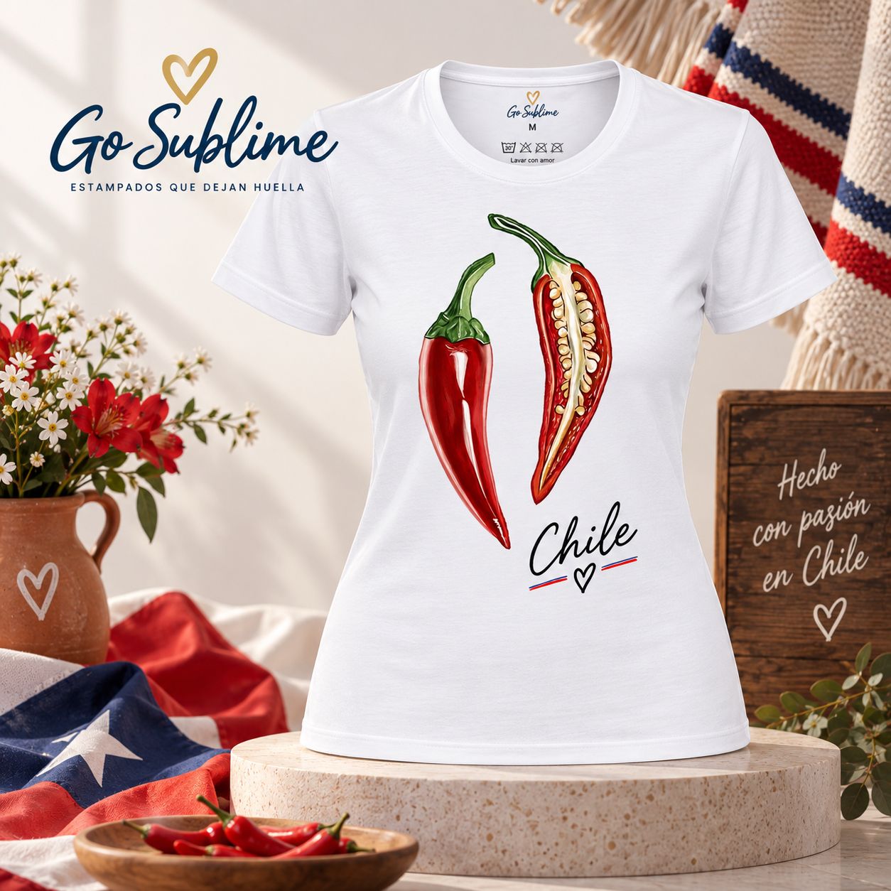 Polera Chile Picante