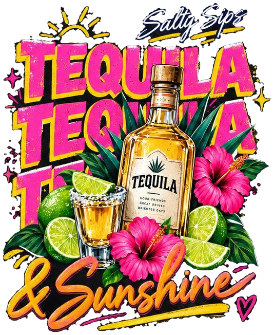 Diseño Polera Tequila Sunshine.