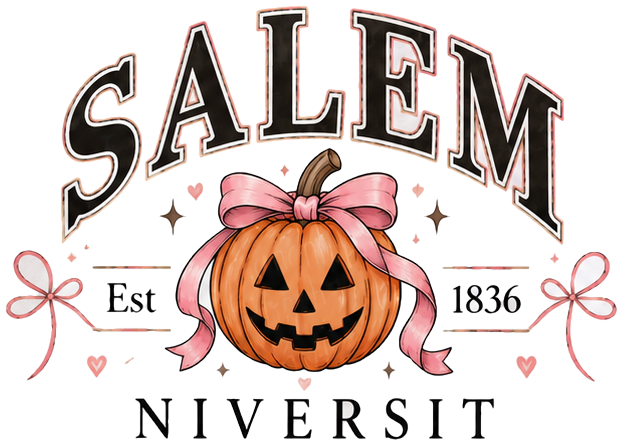 Diseño Polera Salem Pink Pumpkin 🎀🎃