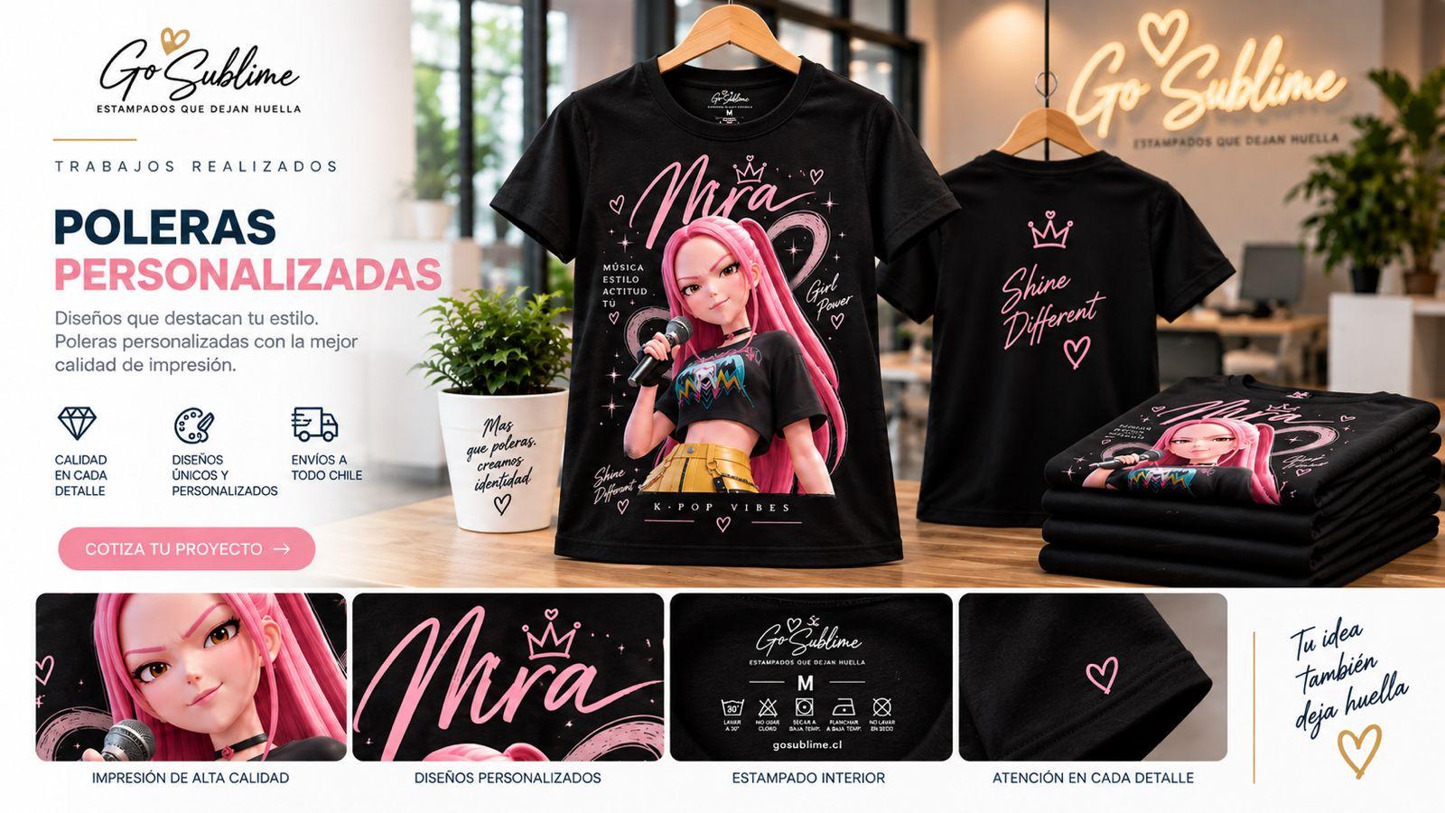 Poleras Infantiles Personalizadas